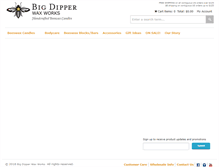 Tablet Screenshot of bigdipperwaxworks.com